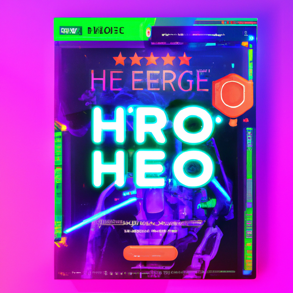 ArcadeForge hero art: stylized arcade cabinet with neon tools